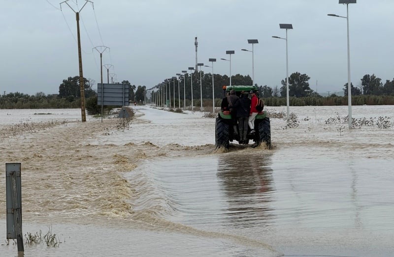 Ksar-El-Kebir-pluies-inondation